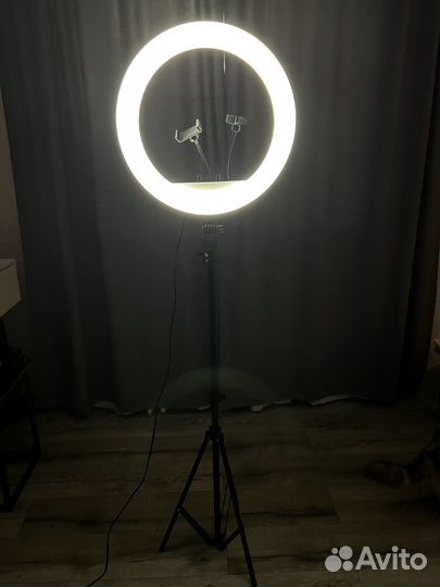Кольцевая лампа со штативом(торг)