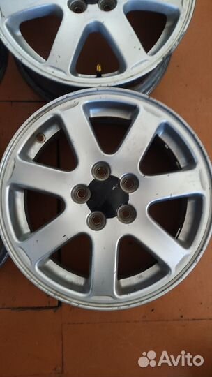 Литые диски r 15 4 100 бу