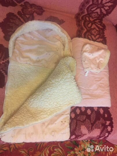 Конверт на выписку для девочки от 50 см