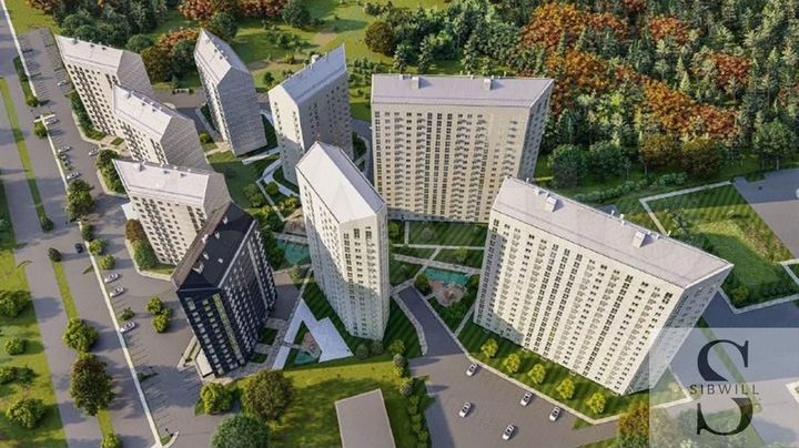 1-к. квартира, 51,9 м², 14/14 эт.
