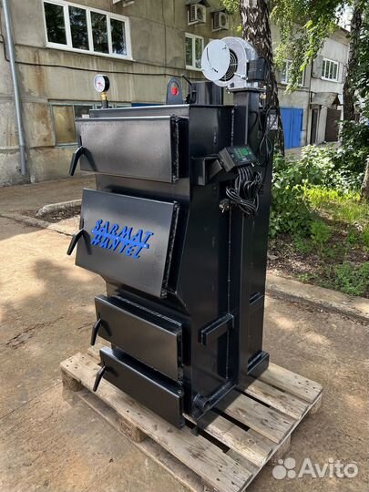 Твердотопливный котел длительного горения