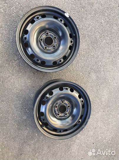 Диски штампованые R 15 VW polo skoda rapid