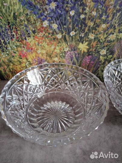 Салатник хрусталь СССР