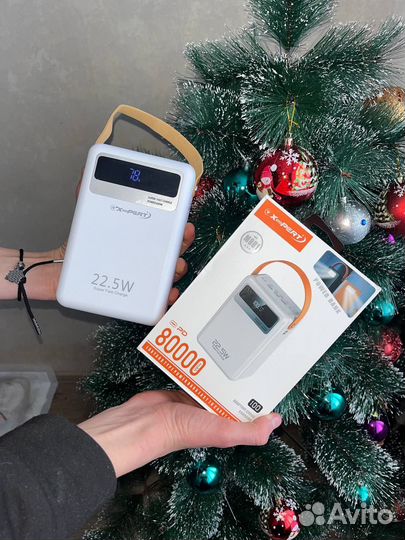 Повербанк 80000mah(реальные 80000)