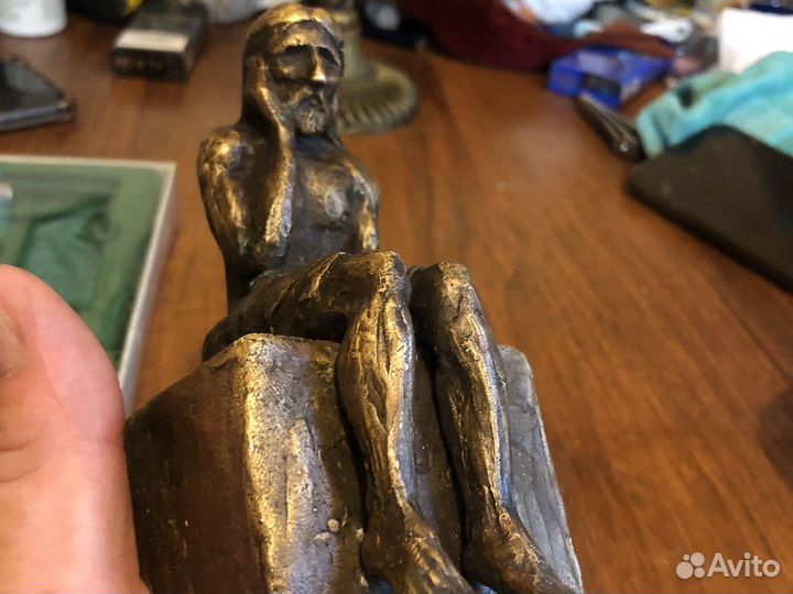 Статуэтка бронза антикварная