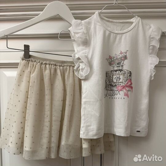 Детский комплект одежды юбка и майка Mayoral