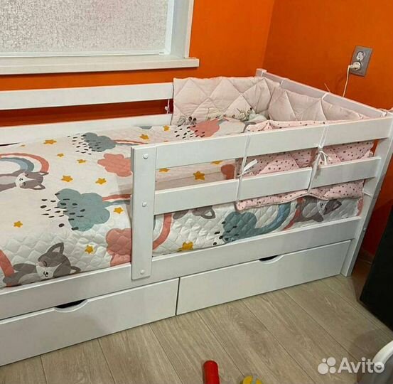 Детская кровать Софа (двойной борт)