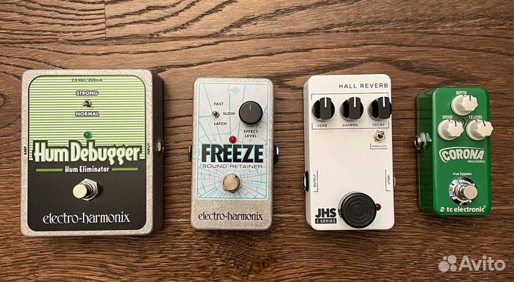 Гитарные педали JHS, EHX, TC Electronic