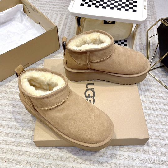 Ugg ultra mini platform женские