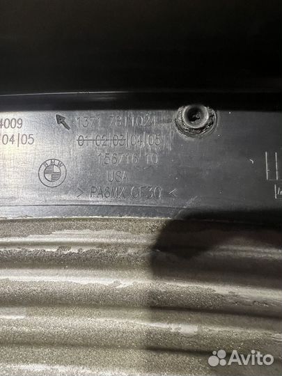 Декоративная крышка двигателя N47 BMW X3 F25