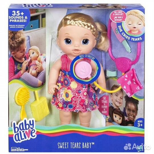 Baby Alive Малышка у врача Hasbrо