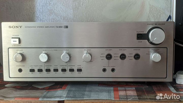 Sony TA-4650 V-FET транзисторы