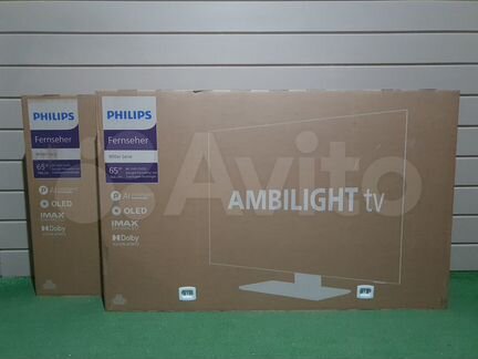 Новые Philips 65Oled818 Android 4K Oled телевизоры