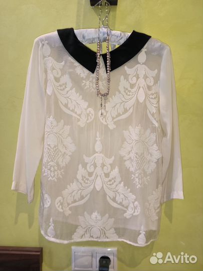 Блузка 100%шелк Sandro