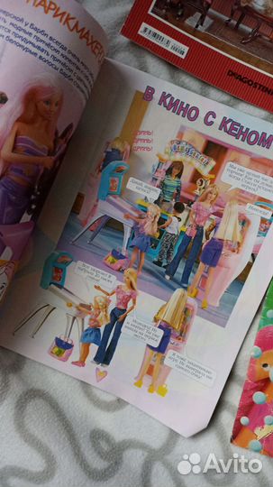 Журналы/комиксы Barbie, Волли, Микки Маус