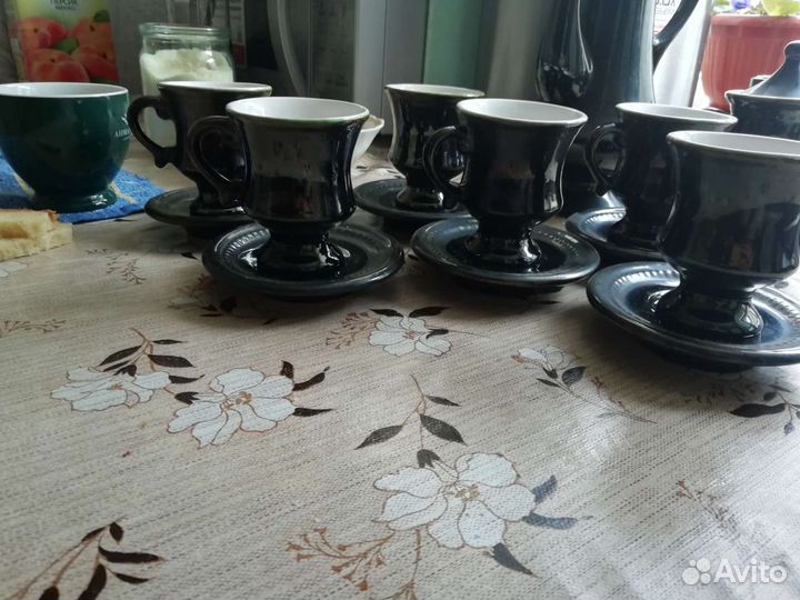 Продам новый кофейный Балаклавский сервиз