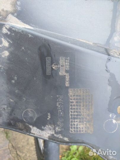 Защита пыльник двигателя Nissan Qashqai J10 Кашкай