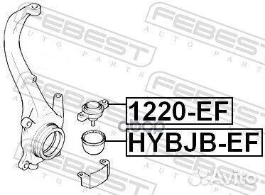 Шаровая опора нижн. L/R 1220-EF Febest