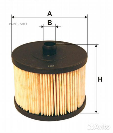 Filtron PE816/5 Фильтр топл.ford/citroen/peugeot/f