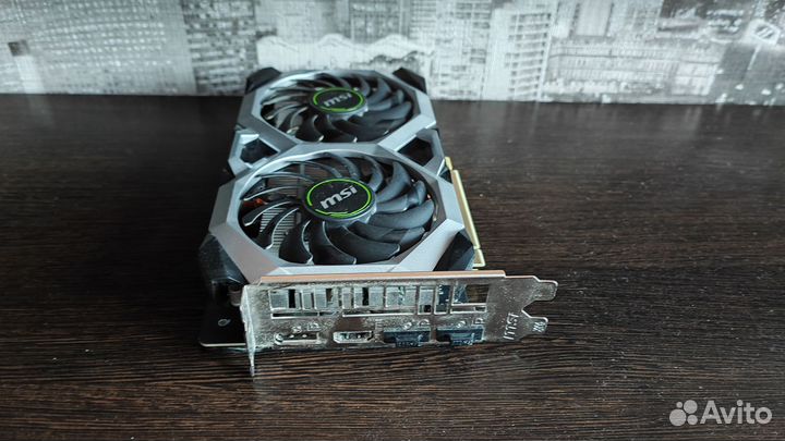 Видеокарта gtx 1660 super msi