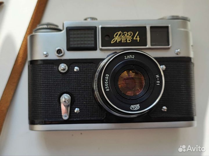 Плёночный фотоаппарат фэд-4