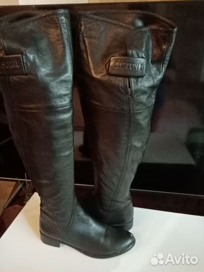 Сапоги женские натуральная кожа 39 размер
