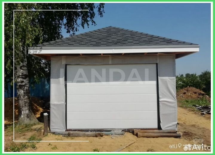Автоматические гаражные ворота любых размеров