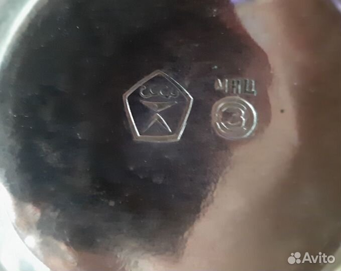 Кофейный набор Мельхиор СССР