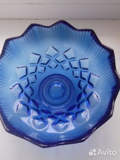 Синий набор посуды для кухни