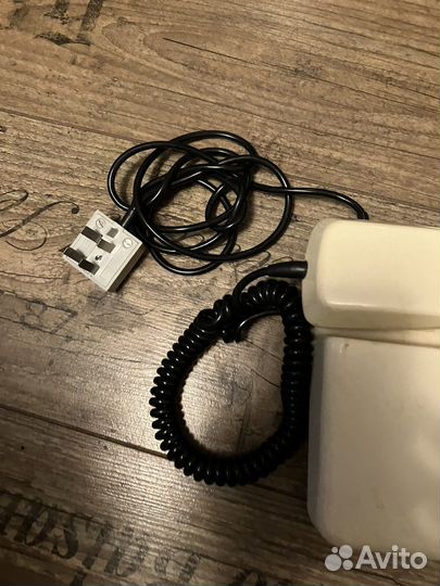 Дисковый телефон Германия белый