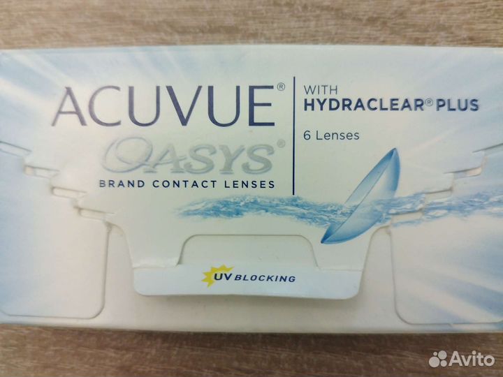 Линзы контактные