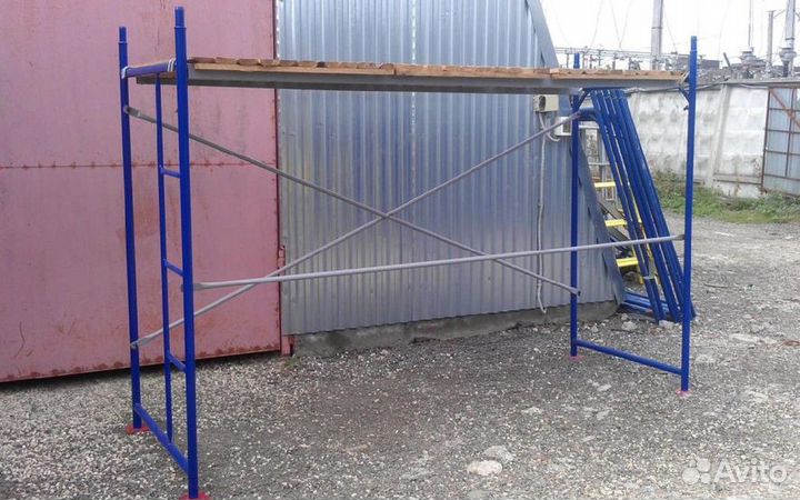 Леса строительные рамные