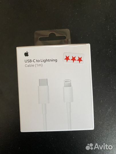 Кабель USB-C Lightning Cable (1m)