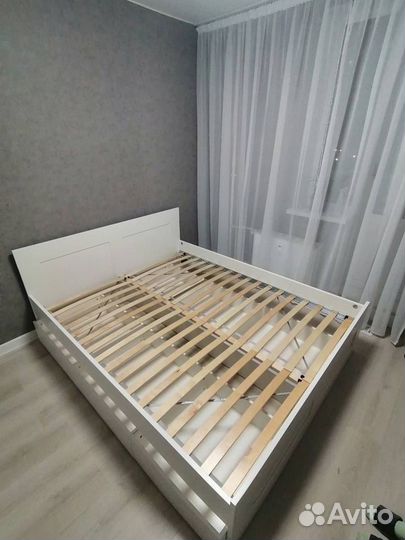 Кровать IKEA белая