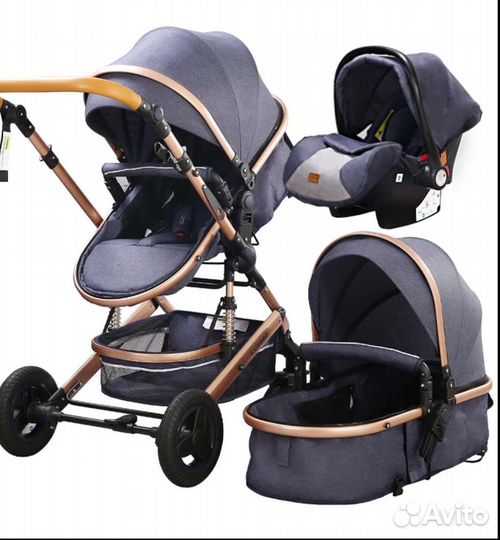 Новая коляска Belecoo 2 в 1, 3 в 1