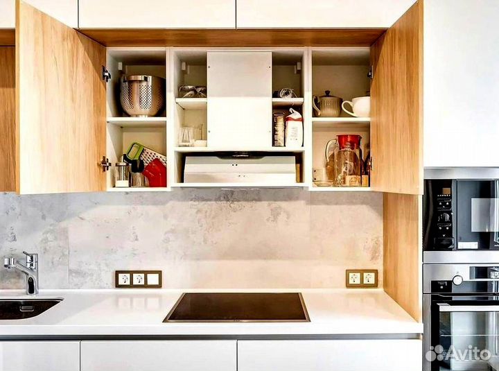 Современная кухня на заказ мдф фасады