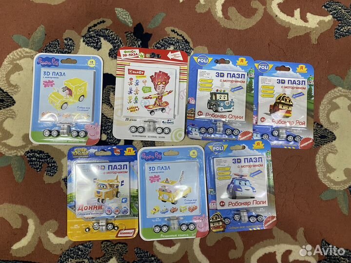 3D пазлы