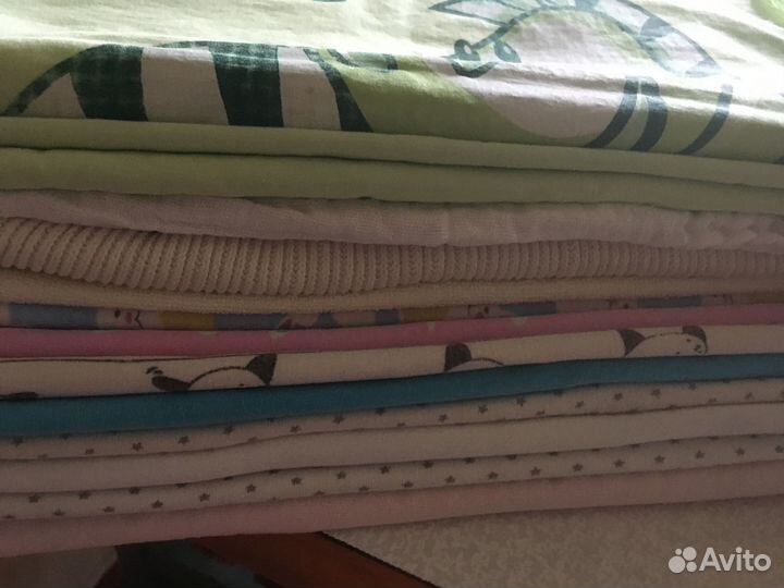 Пеленки и кпб детский пакетом цена за все