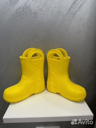 Резиновые сапоги crocs 27
