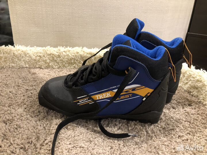 Лыжные ботинки размер 34