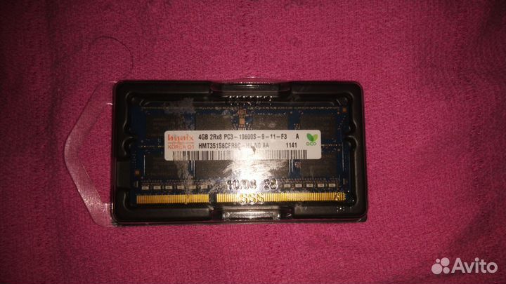 Оперативная память ddr3 4 gb 1333 для ноутбука