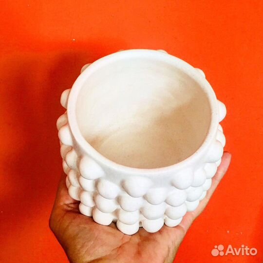 Кашпо из гипса