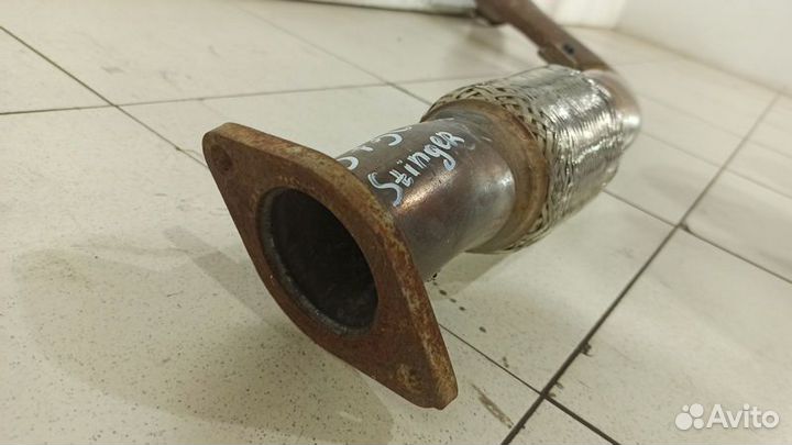 Труба приемная Киа Stinger