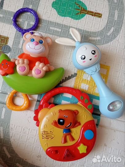 Развивающие музыкальные игрушки для малышей