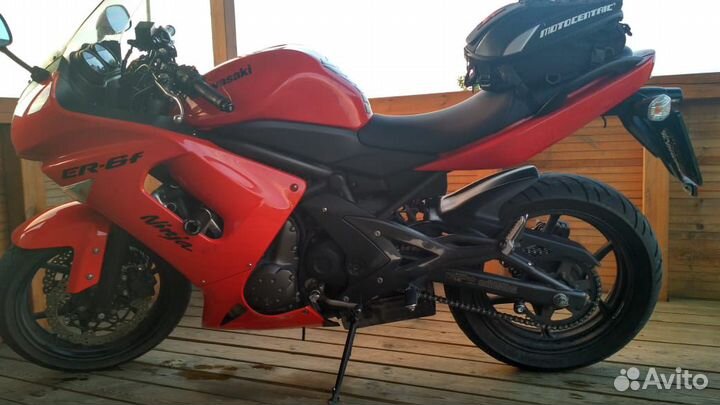 Kawasaki-ER6F хагер и удлиннитель крыла