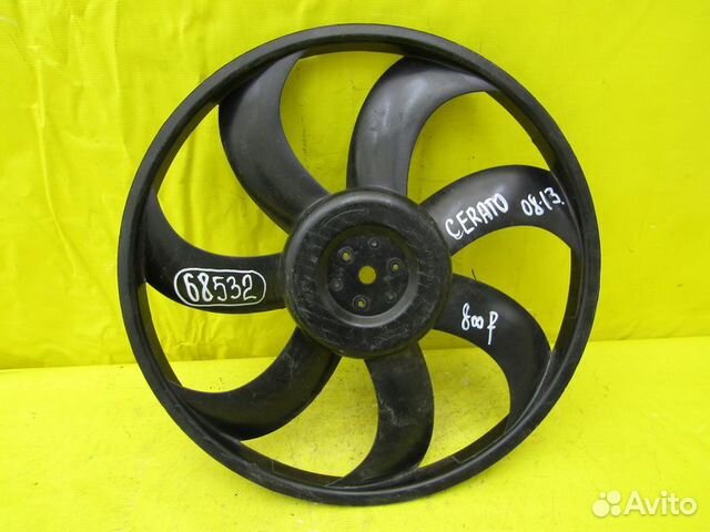 Вентилятор охлаждения Kia Cerato 08-13г 68532