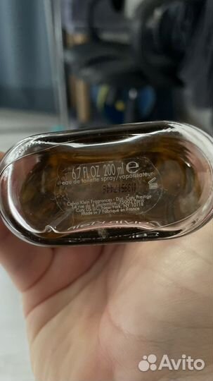 Туплетная вода Calvin Klein One (остаток 150мл)