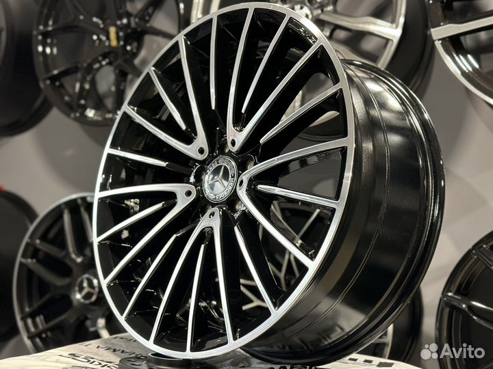 Стильные диски на Mercedes S R20