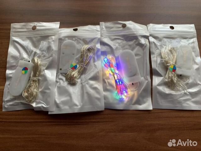 Гирлянда на батарейках 6м