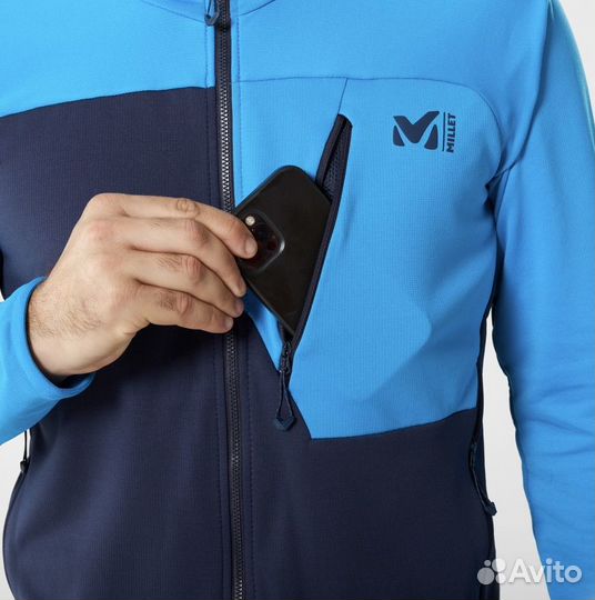 Флисовая кофта - панама Millet seneca JKT M